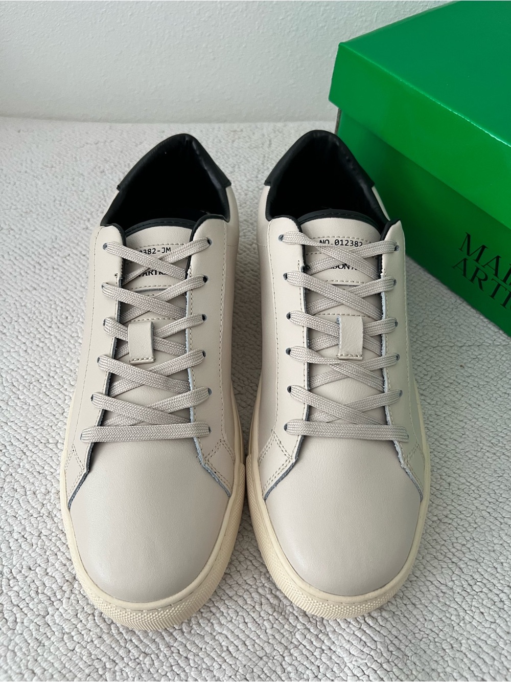 MAISON ARTICLE Venice Cream/Black Shoes Men’s Size: 8.5